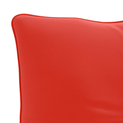 Rugkussen PUTTEN 100% Polyester Rood 60 x 40 x 10 cm