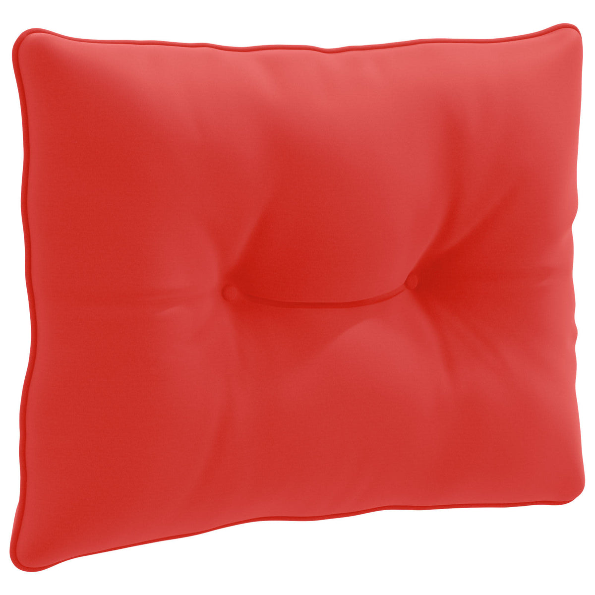 Rugkussen PUTTEN 100% Polyester Rood 60 x 40 x 10 cm