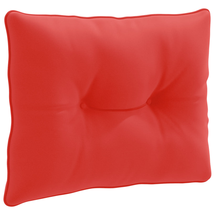 Rugkussen PUTTEN 100% Polyester Rood 60 x 40 x 10 cm