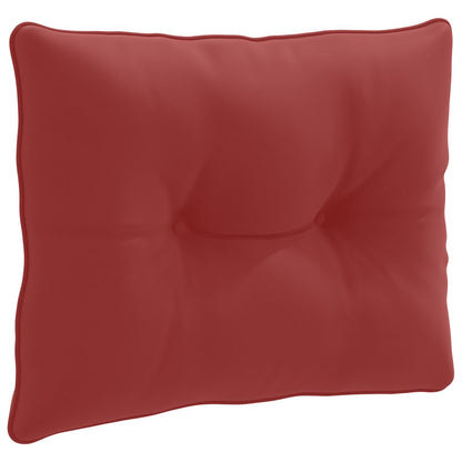 Rugkussen PUTTEN 100% Polyester Wijnrood 60 x 40 x 10 cm