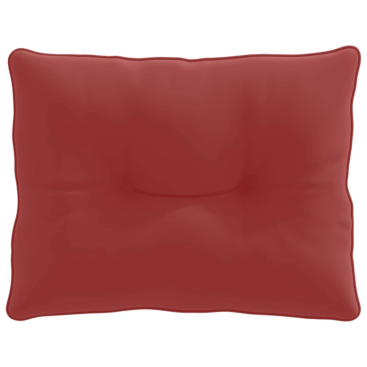 Rugkussen PUTTEN 100% Polyester Wijnrood 60 x 40 x 10 cm