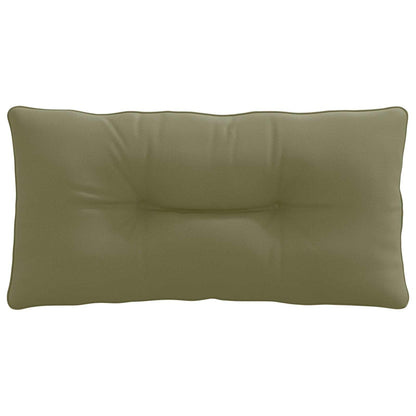 Rugkussen PUTTEN 100% Polyester Olijfgroen 70 x 40 x 10 cm