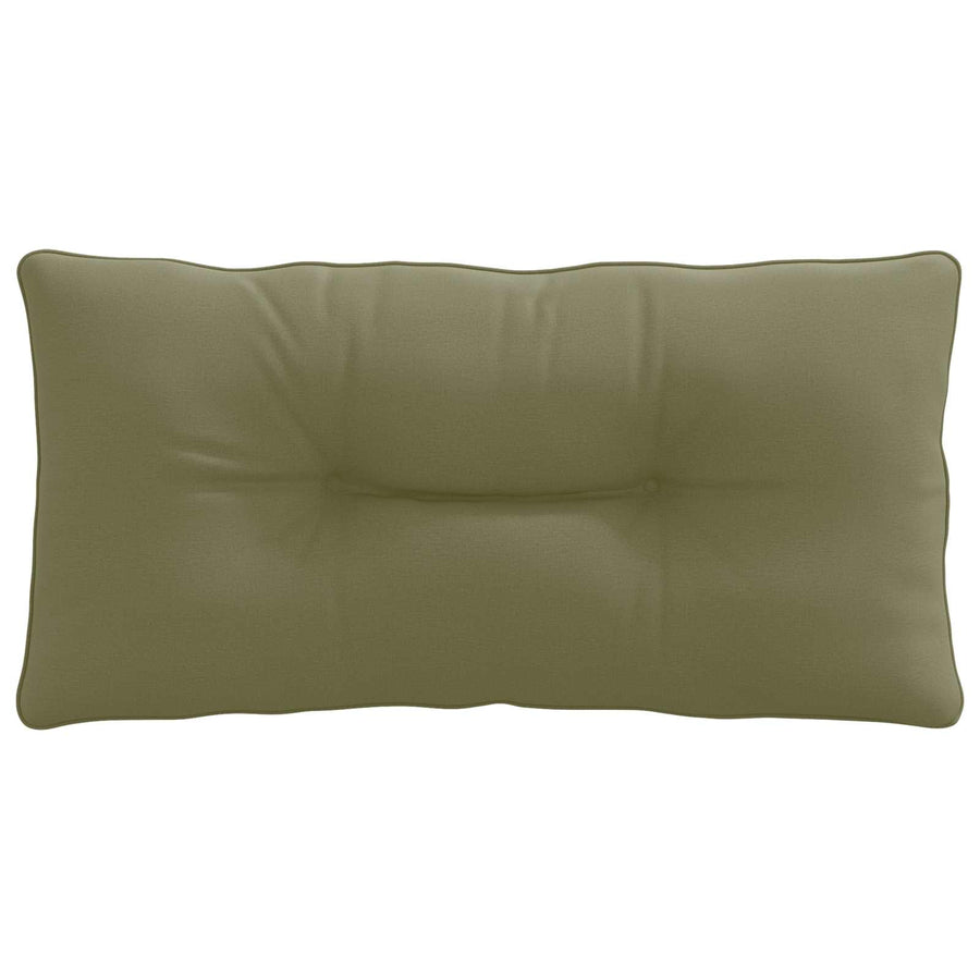 Rugkussen PUTTEN 100% Polyester Olijfgroen 70 x 40 x 10 cm