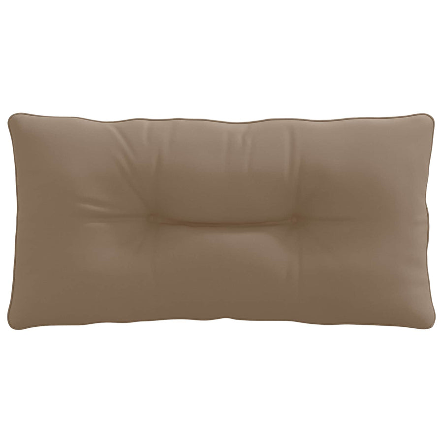Rugkussen PUTTEN 100% Polyester Taupe 70 x 40 x 10 cm