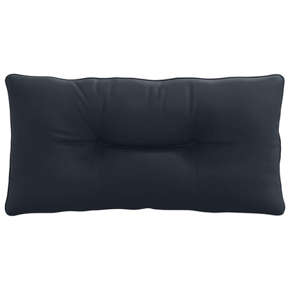 Rugkussen PUTTEN 100% Polyester Donkerblauw 70 x 40 x 10 cm