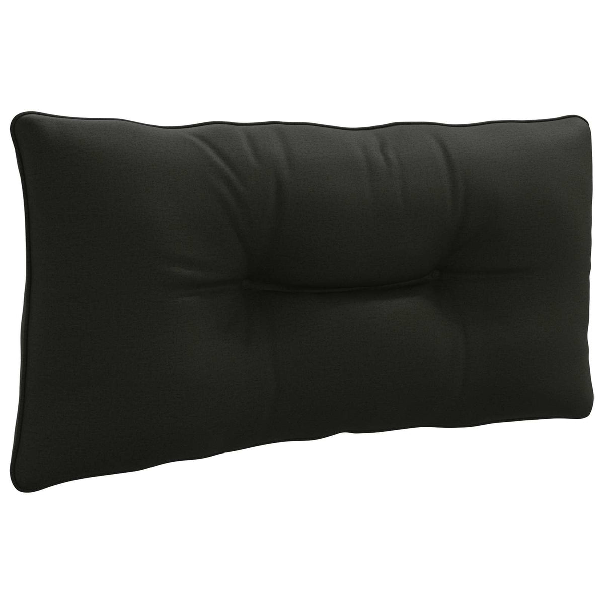 Rugkussen PUTTEN 100% Polyester Zwart 70 x 40 x 10 cm