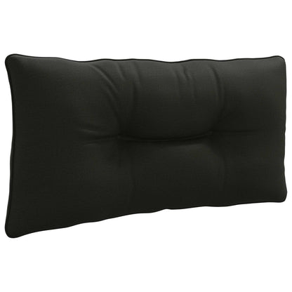 Rugkussen PUTTEN 100% Polyester Zwart 70 x 40 x 10 cm