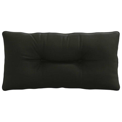Rugkussen PUTTEN 100% Polyester Zwart 70 x 40 x 10 cm