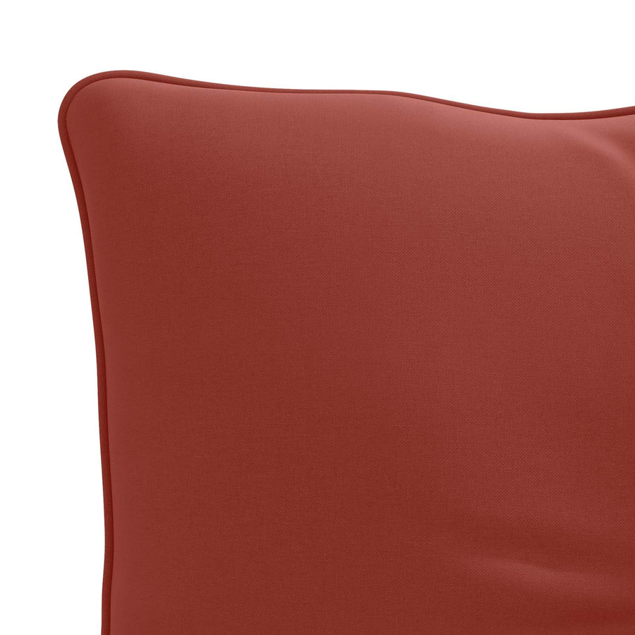 Rugkussen PUTTEN 100% Polyester Rood 70 x 40 x 10 cm