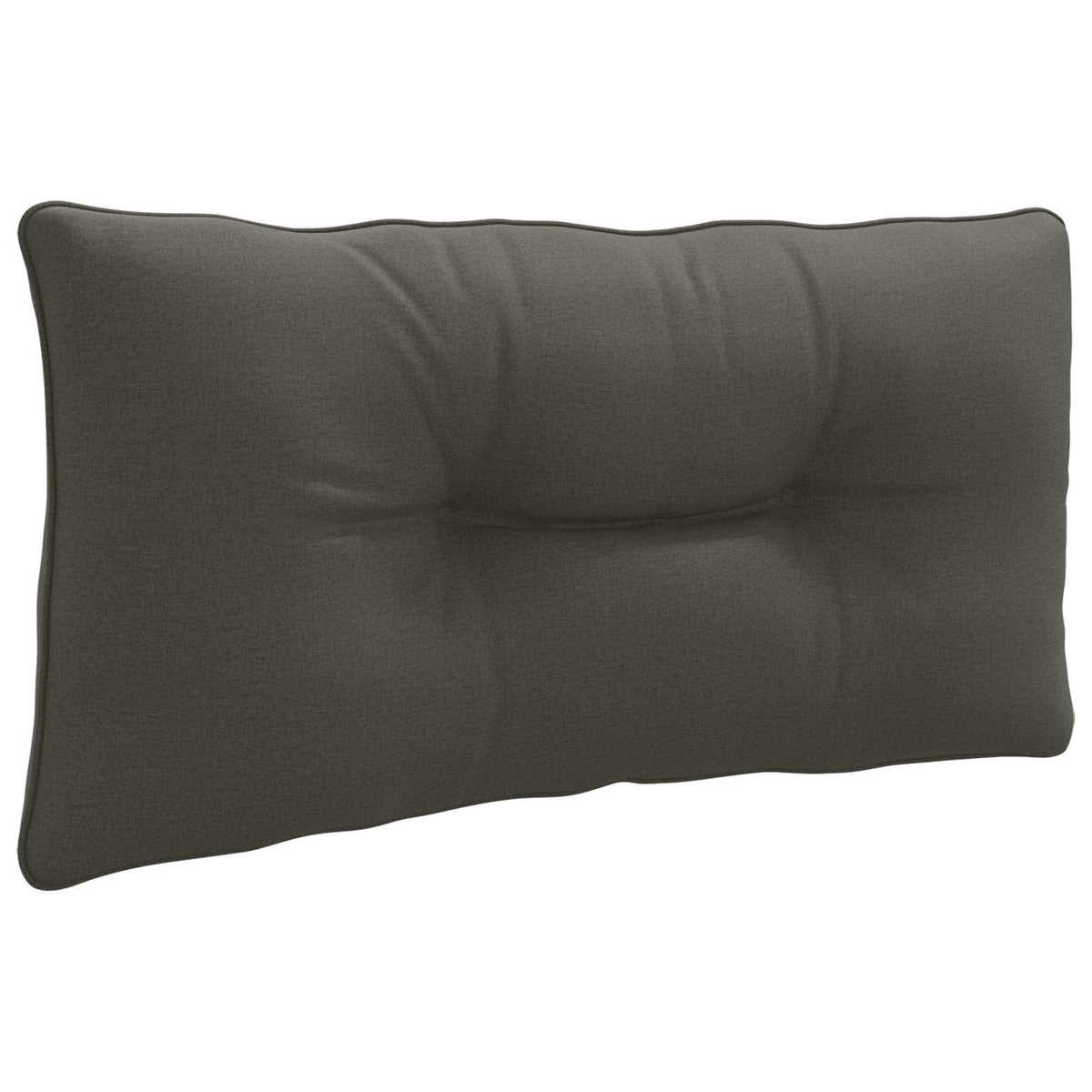 Rugkussen PUTTEN 100% Polyester Antraciet 70 x 40 x 10 cm