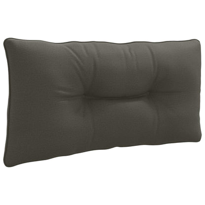 Rugkussen PUTTEN 100% Polyester Antraciet 70 x 40 x 10 cm