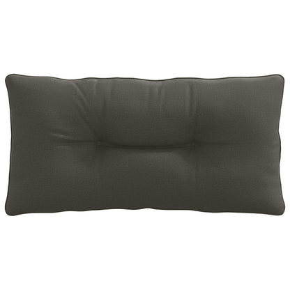Rugkussen PUTTEN 100% Polyester Antraciet 70 x 40 x 10 cm