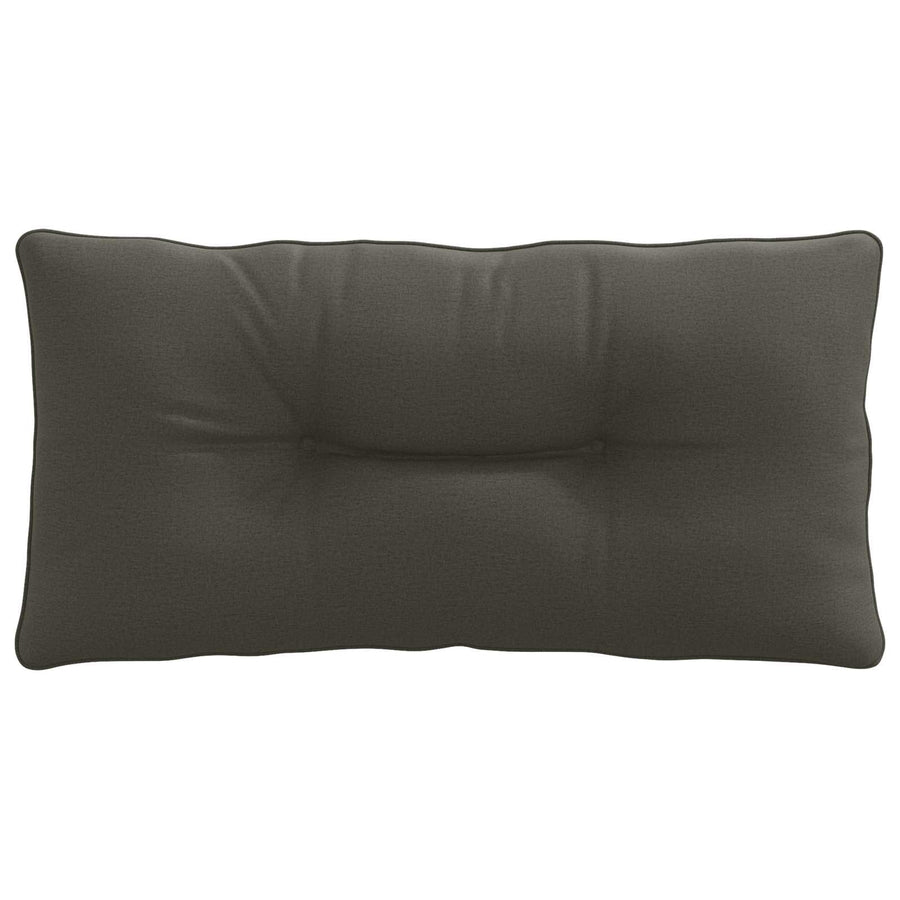 Rugkussen PUTTEN 100% Polyester Antraciet 70 x 40 x 10 cm