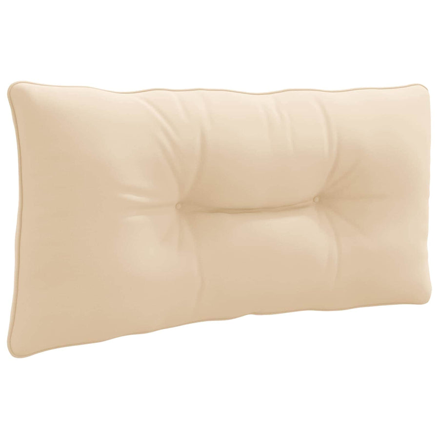 Rugkussen PUTTEN 100% Polyester Crèmekleurig 70 x 40 x 10 cm