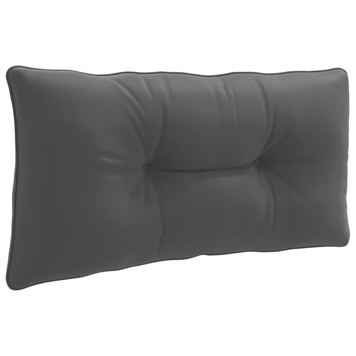 Rugkussen PUTTEN 100% Polyester Antraciet 70 x 40 x 10 cm