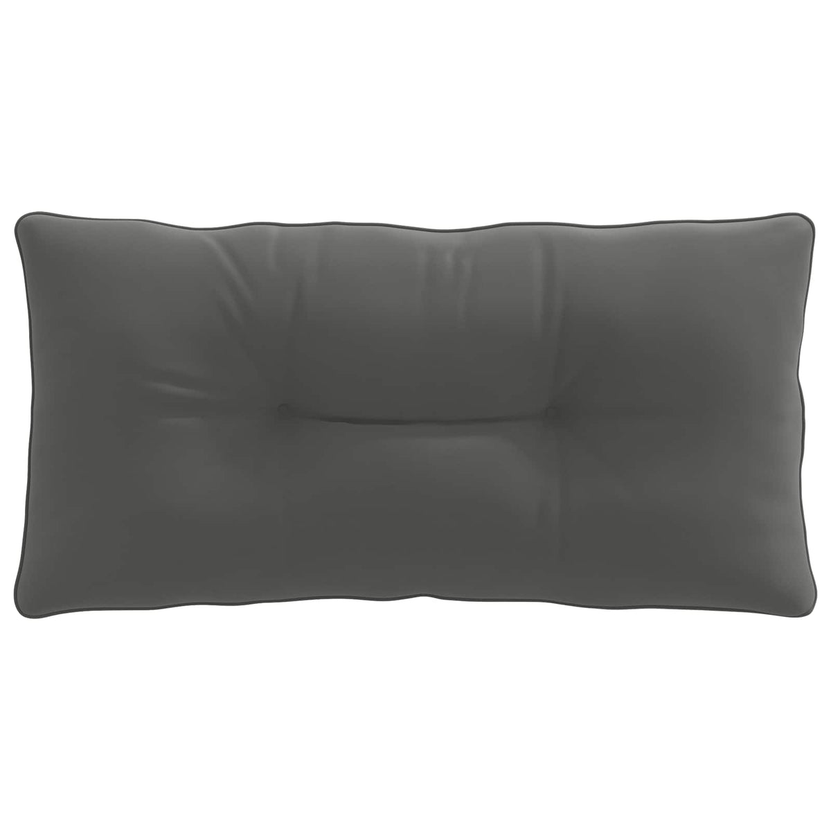 Rugkussen PUTTEN 100% Polyester Antraciet 70 x 40 x 10 cm