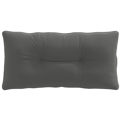 Rugkussen PUTTEN 100% Polyester Antraciet 70 x 40 x 10 cm