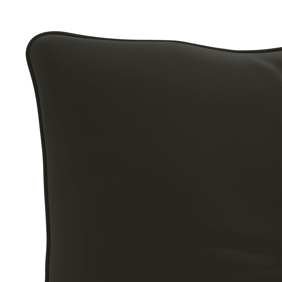 Rugkussen PUTTEN 100% Polyester Zwart 70 x 40 x 10 cm