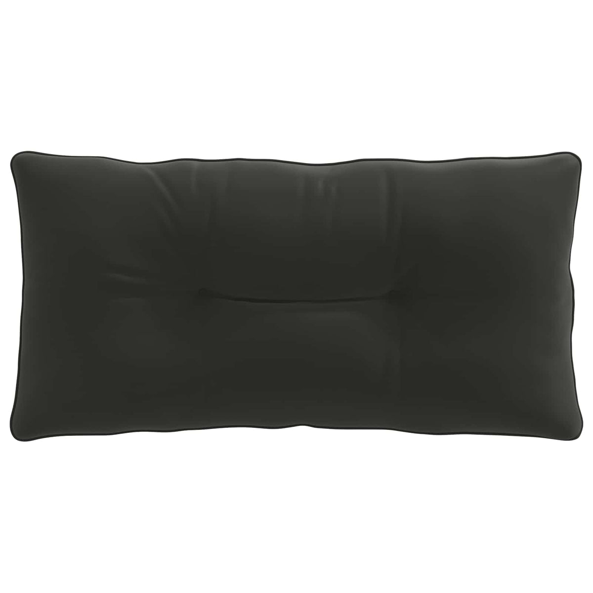 Rugkussen PUTTEN 100% Polyester Zwart 70 x 40 x 10 cm