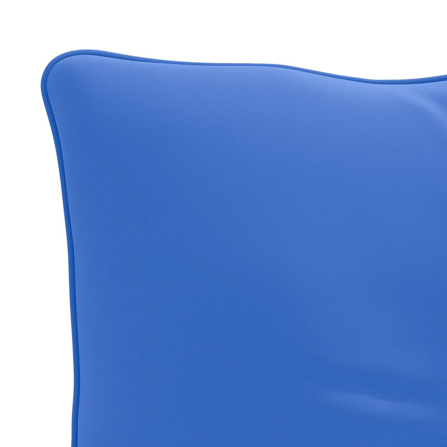 Rugkussen PUTTEN 100% Polyester Koninklijk Blauw