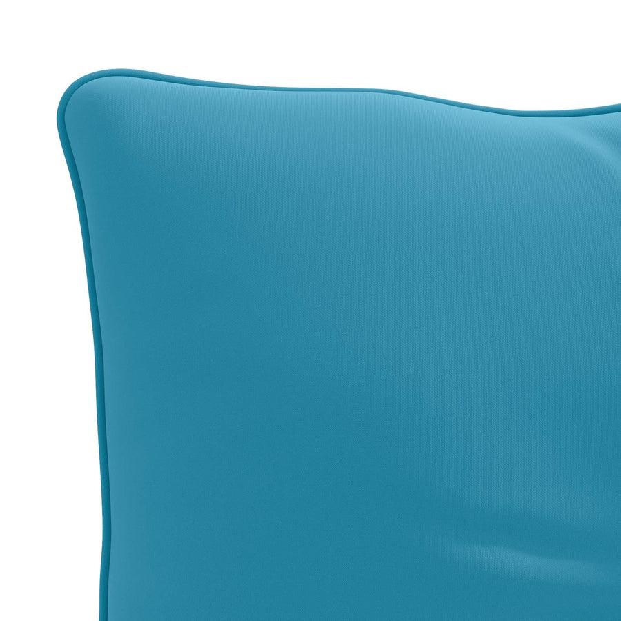 Rugkussen PUTTEN 100% Polyester Lichtblauw 70 x 40 x 10 cm
