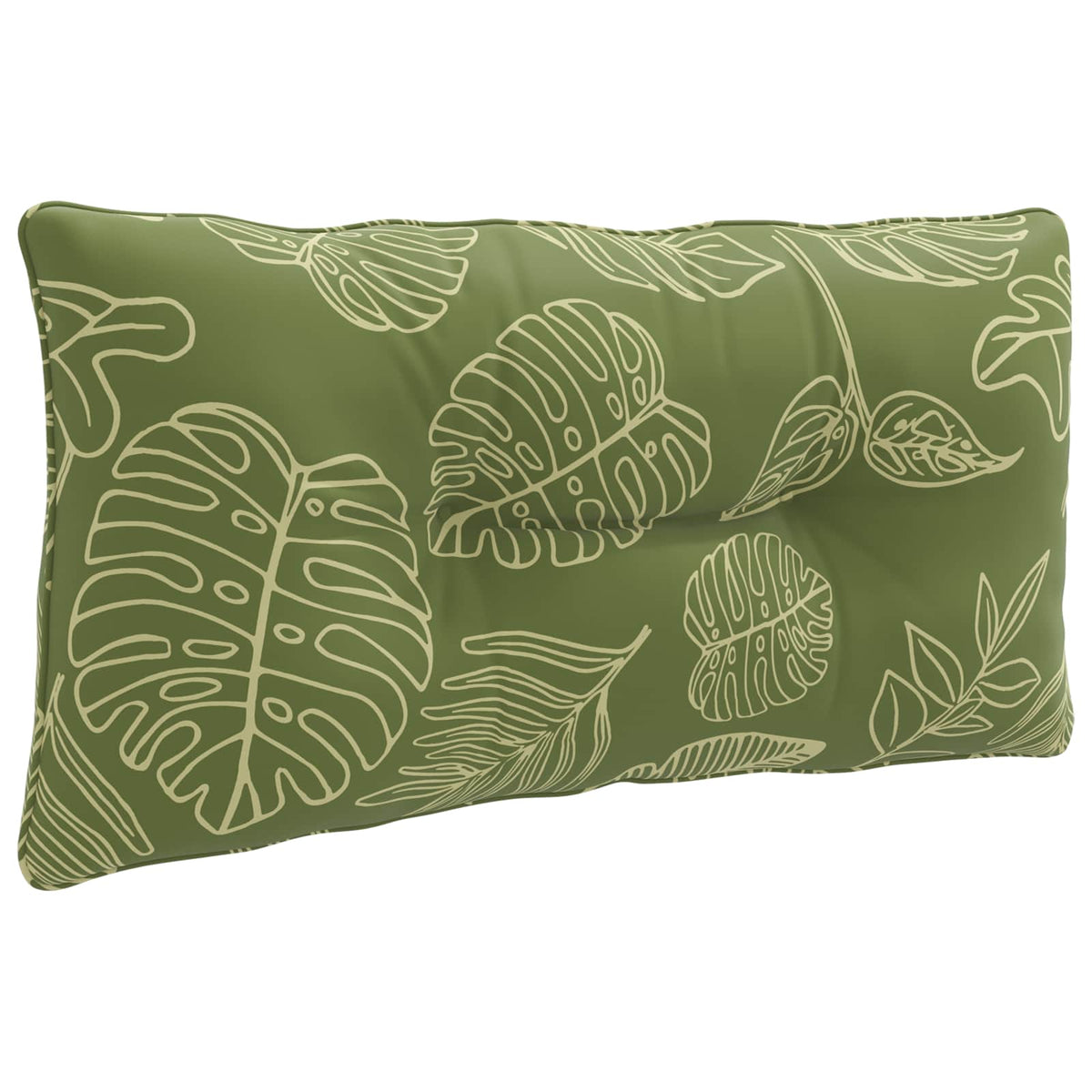 Rugkussen PUTTEN 100% Polyester Bladontwerp 70 x 40 x 10 cm