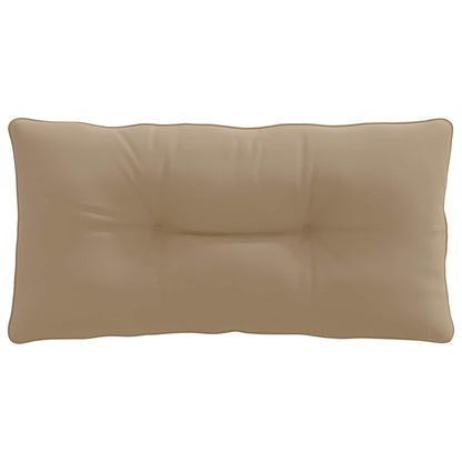 Rugkussen PUTTEN 100% Polyester Taupe 70 x 40 x 10 cm