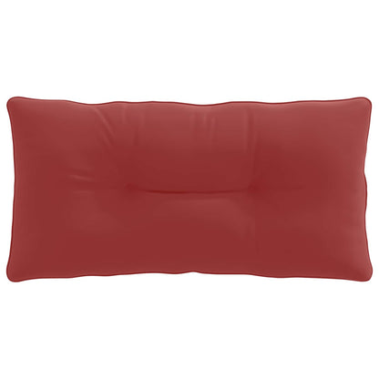 Rugkussen PUTTEN 100% Polyester Wijnrood 70 x 40 x 10 cm