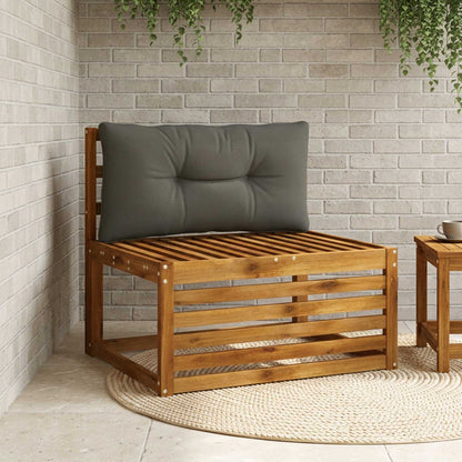 Rugkussen PUTTEN 100% Polyester Antraciet 70 x 40 x 10 cm