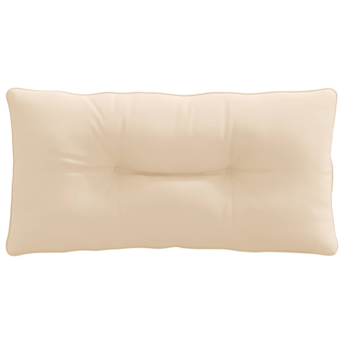 Rugkussen PUTTEN 100% Polyester Crèmekleurig 80 x 40 x 10 cm