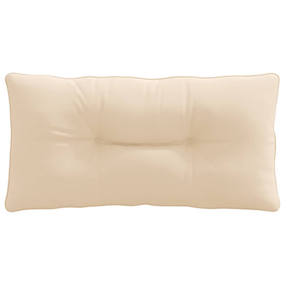 Rugkussen PUTTEN 100% Polyester Crèmekleurig 80 x 40 x 10 cm