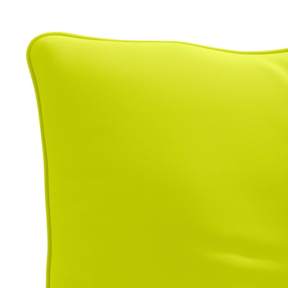 Rugkussen PUTTEN 100% Polyester Helder groen 80 x 40 x 10 cm