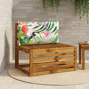 Rugkussen 70x40x10 cm meerkleurig polyester