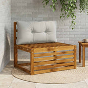 Rugkussen 80x40x10 cm grijs polyester