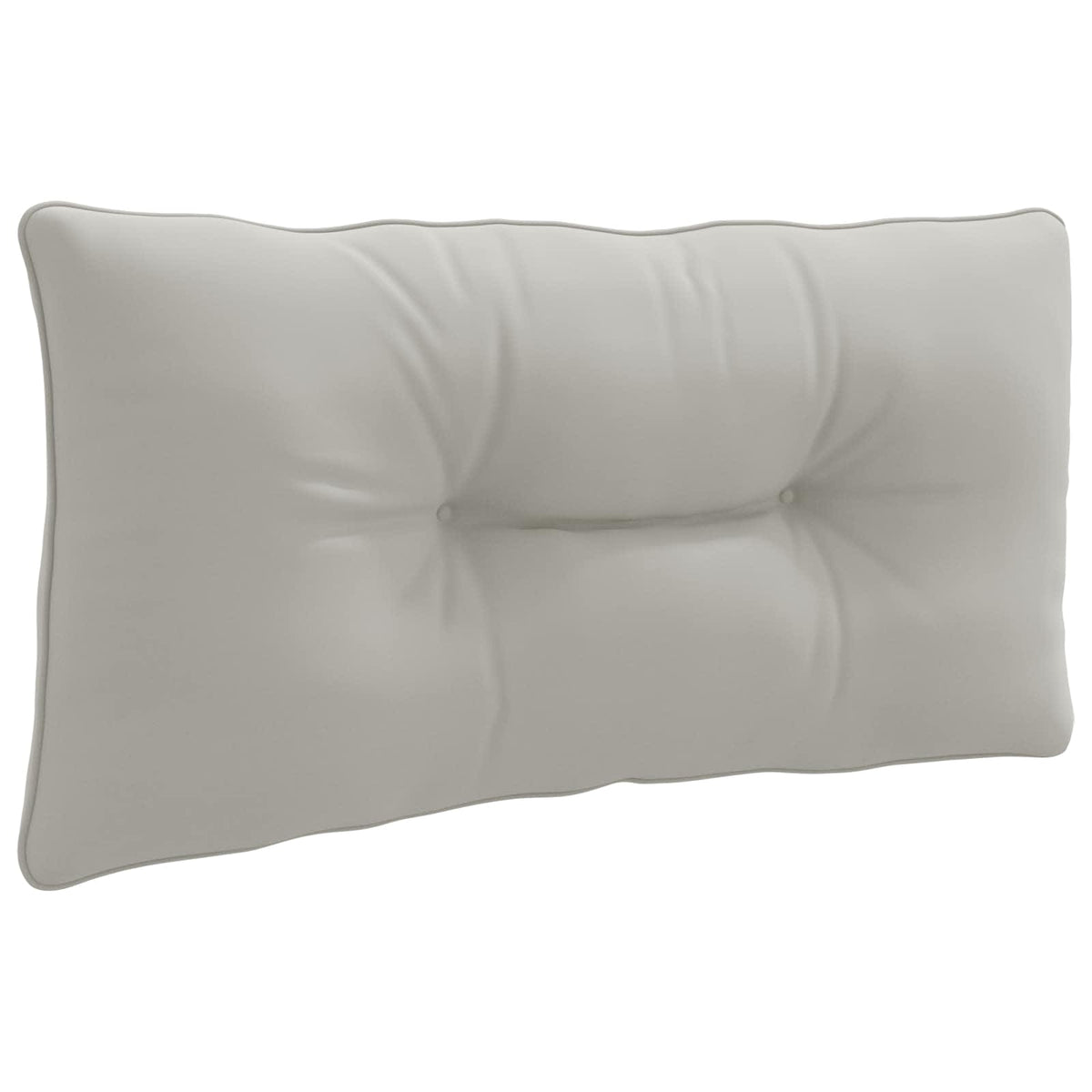 Rugkussen PUTTEN 100% Polyester Grijs 80 x 40 x 10 cm