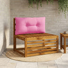 Rugkussen PUTTEN roze 70x40x10 cm