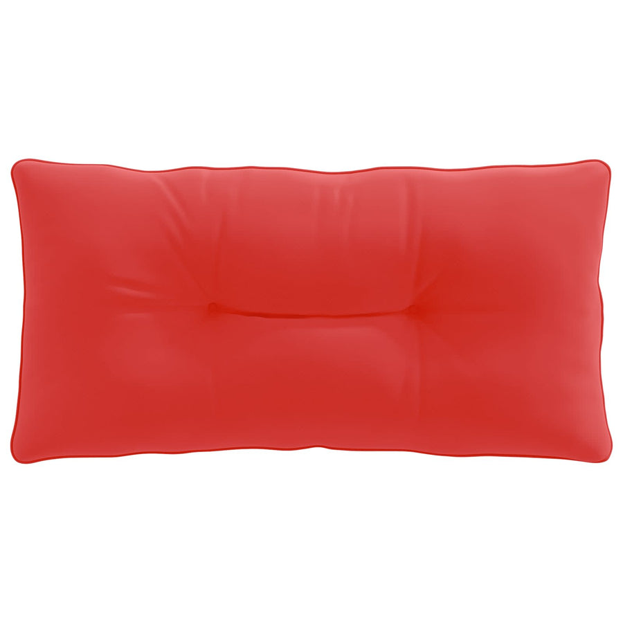 Rugkussen PUTTEN 100% Polyester Rood 80 x 40 x 10 cm