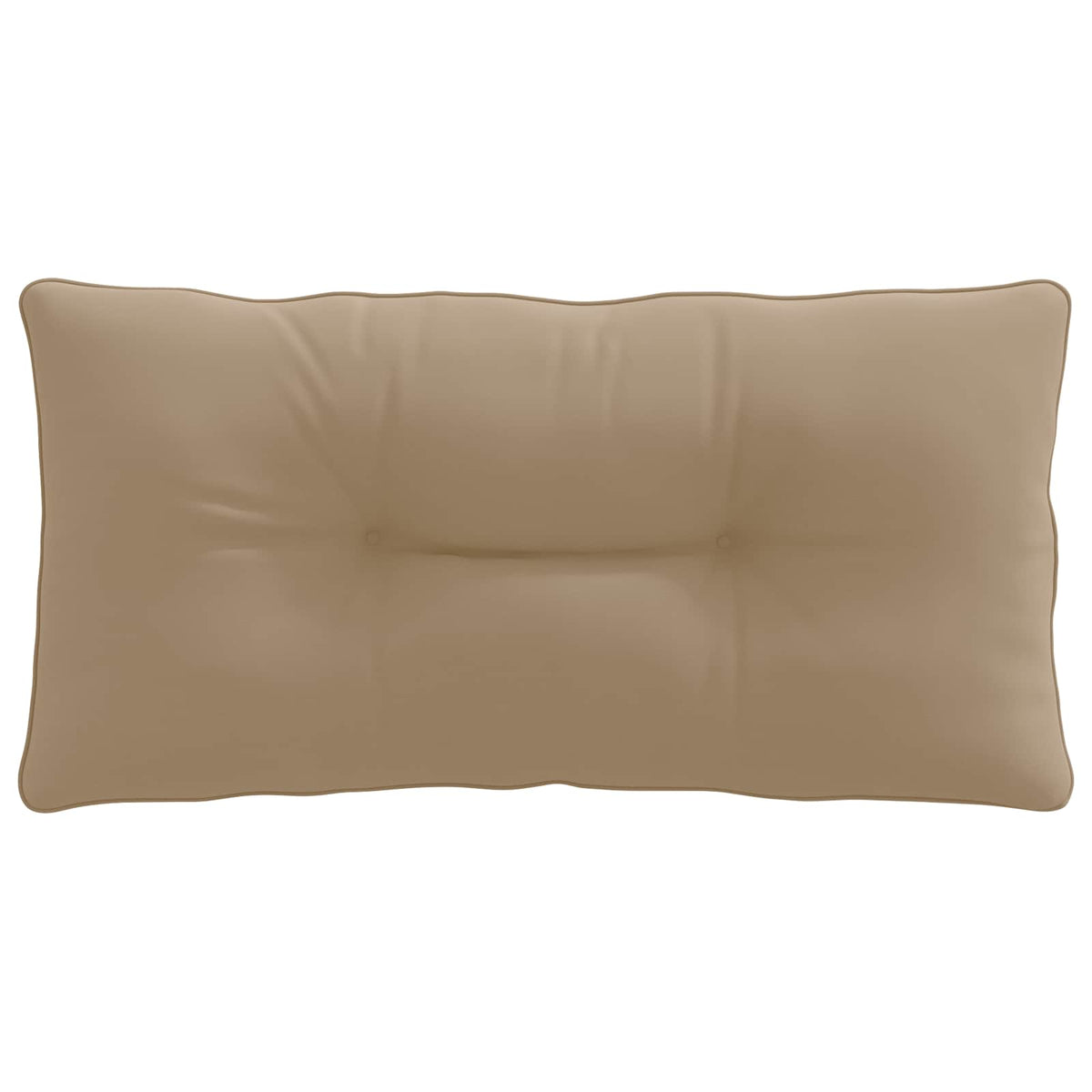 Rugkussen PUTTEN 100% Polyester Taupe 80 x 40 x 10 cm