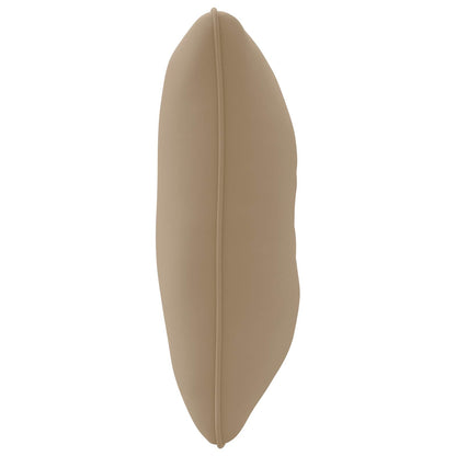 Rugkussen PUTTEN 100% Polyester Taupe 80 x 40 x 10 cm