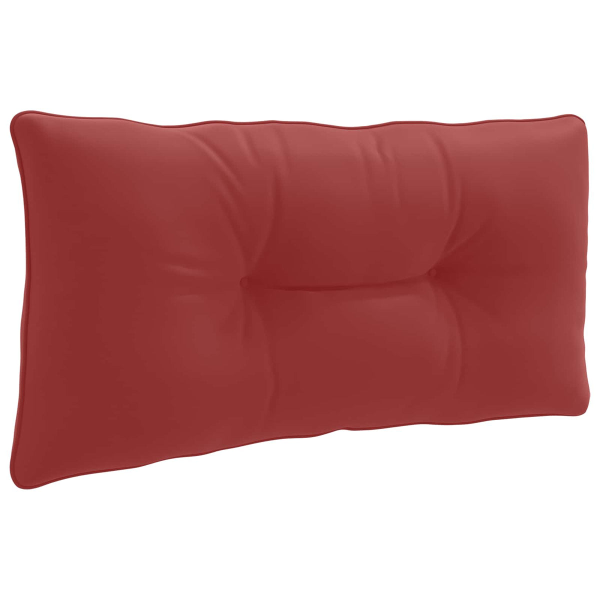 Rugkussen PUTTEN 100% Polyester Wijnrood 80 x 40 x 10 cm
