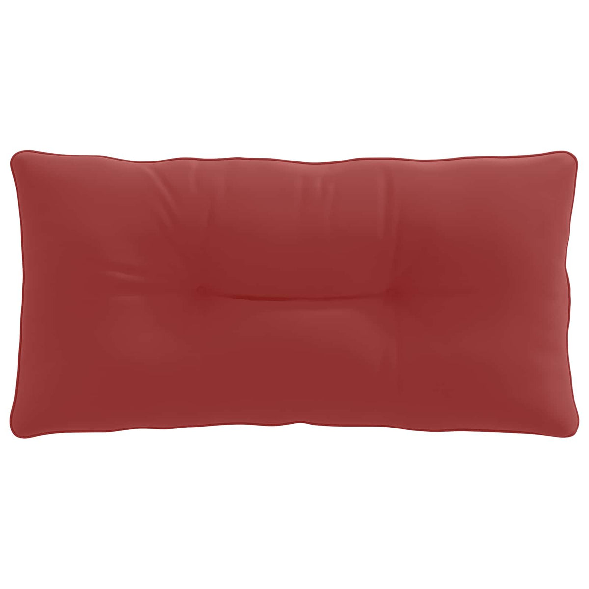 Rugkussen PUTTEN 100% Polyester Wijnrood 80 x 40 x 10 cm