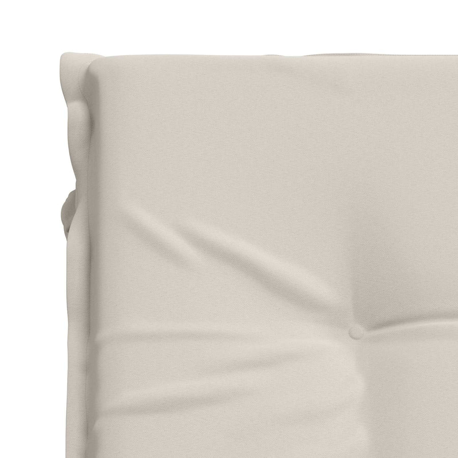 Ligstoel Kussen GEMERT 100% Polyester Wit 190 x 70 x 9 cm