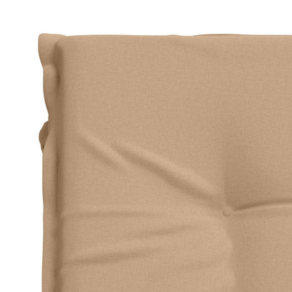 Ligstoel Kussen GEMERT 100% Polyester Zand 190 x 70 x 9 cm