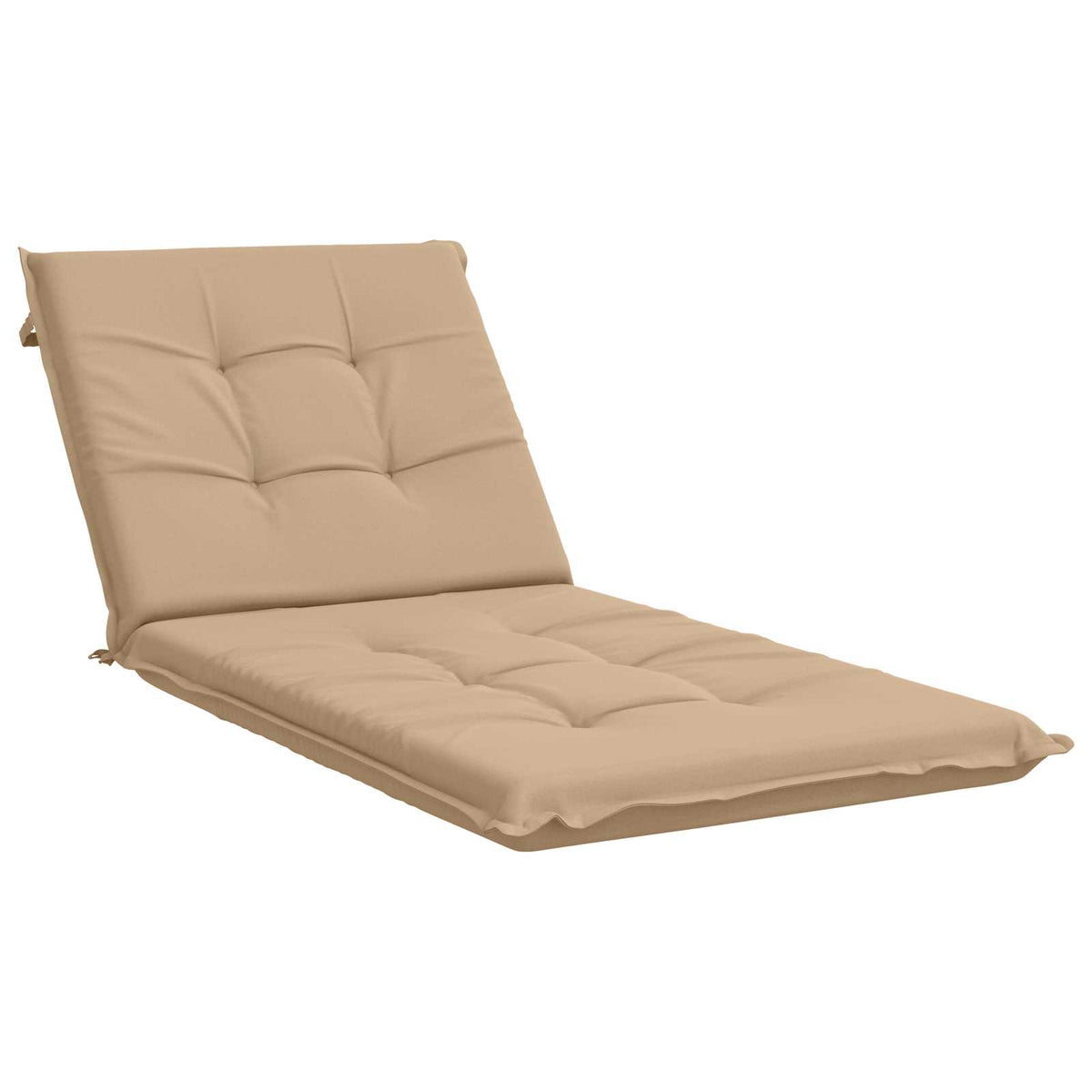 Ligstoel Kussen GEMERT 100% Polyester Zand 190 x 70 x 9 cm