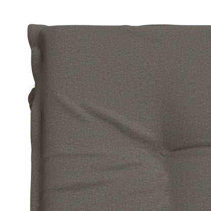 Ligstoel Kussen GEMERT 100% Polyester Grijs 190 x 70 x 9 cm