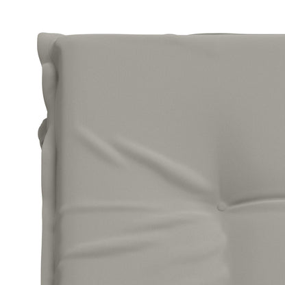 Ligstoel Kussen GEMERT 100% Polyester Grijs 190 x 70 x 9 cm
