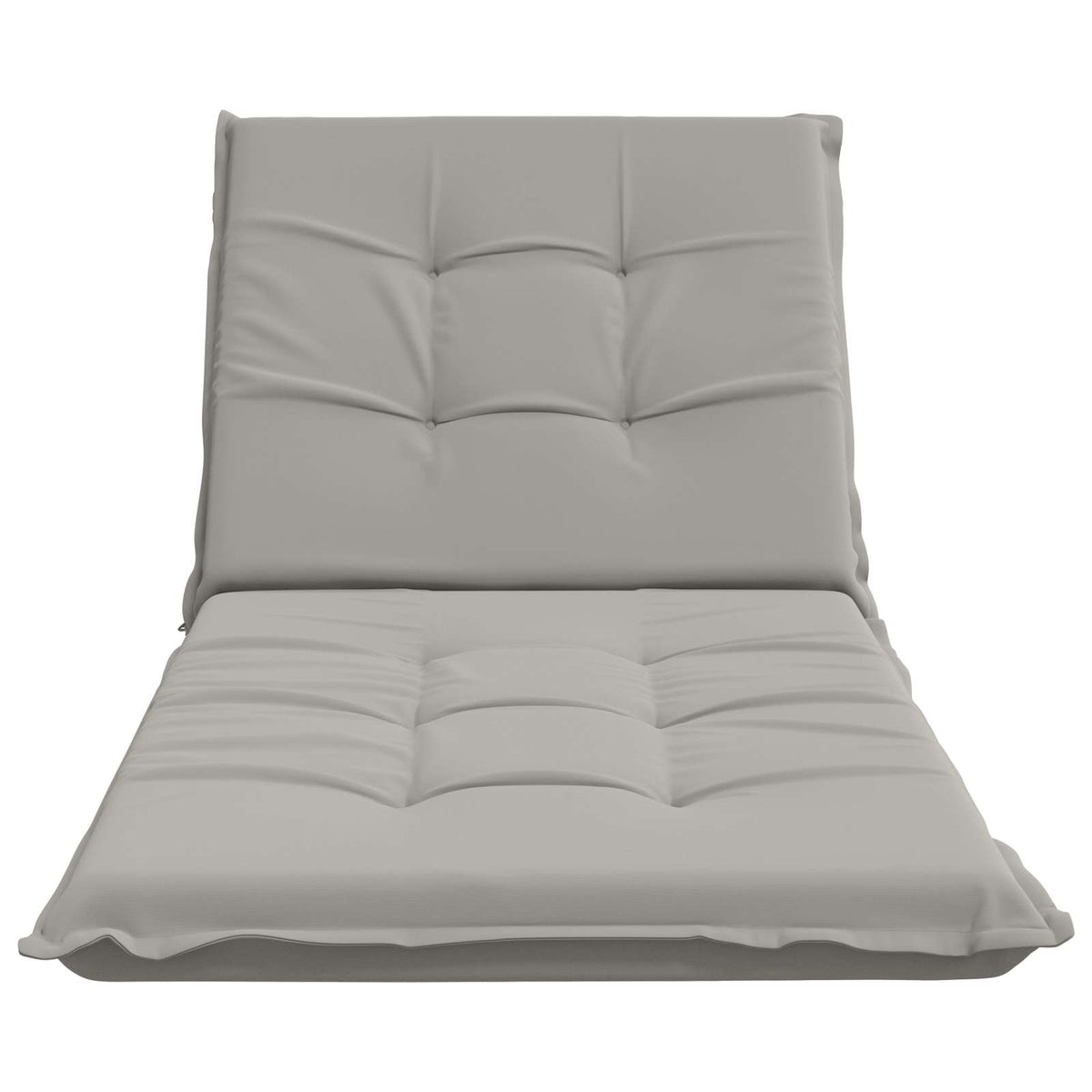 Ligstoel Kussen GEMERT 100% Polyester Grijs 190 x 70 x 9 cm