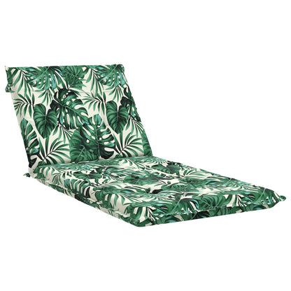 Ligstoel Kussen GEMERT 100% Polyester Bladpatroon