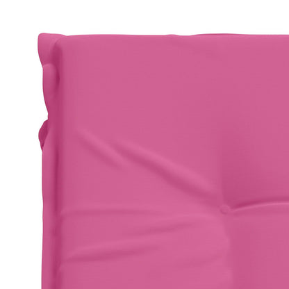 Ligstoel Kussen GEMERT 100% Polyester Roze 190 x 70 x 9 cm