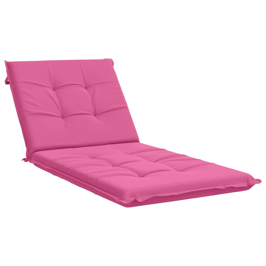 Ligstoel Kussen GEMERT 100% Polyester Roze 190 x 70 x 9 cm